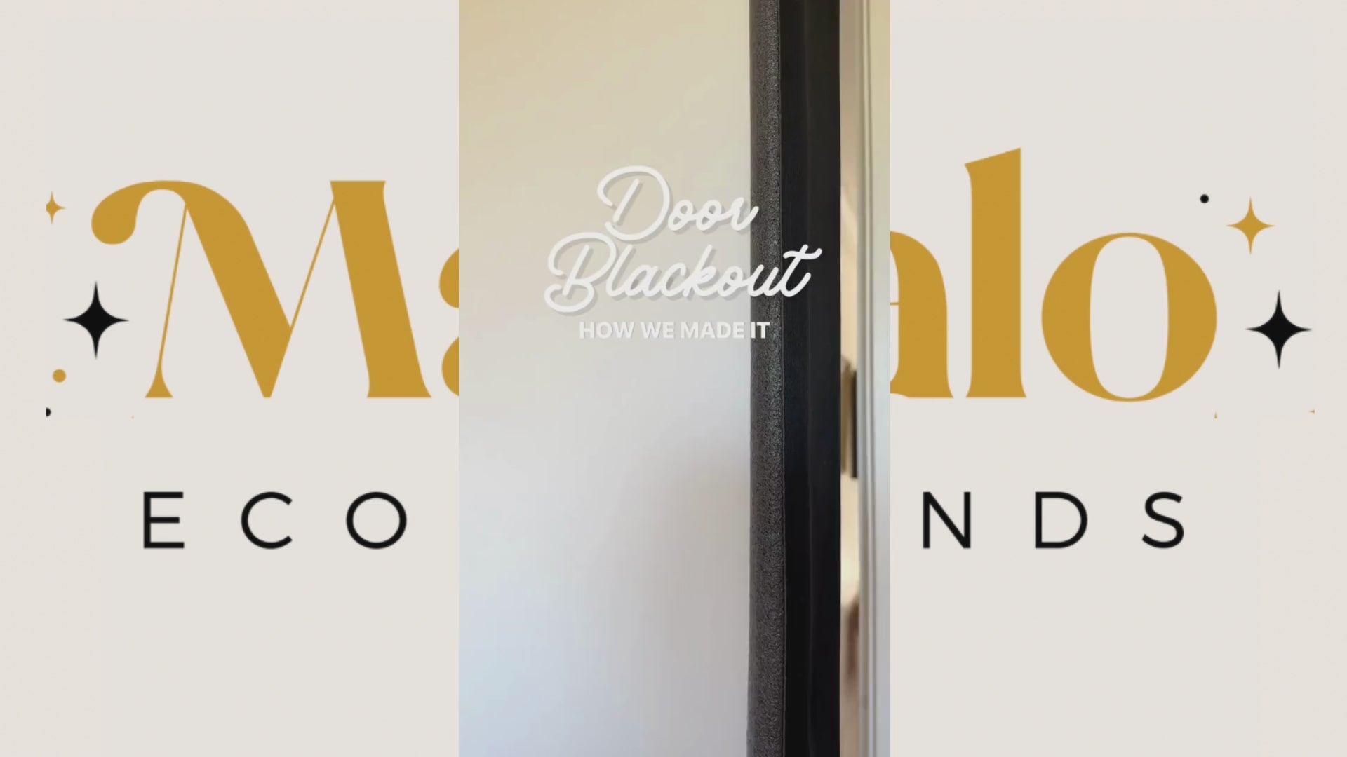 Mahalo Door Blackouts how to install